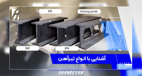 انواع تیرآهن و استانداردهای آن