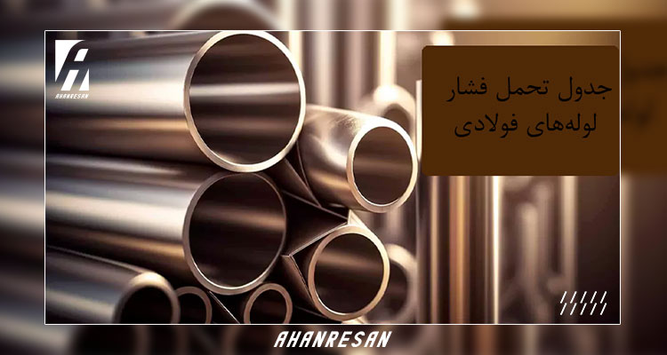 جدول تحمل فشار لوله‌های فولادی چیست؟ | آهن‌رسان